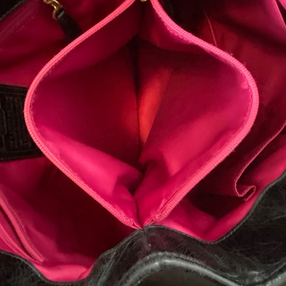 Coach Poppy 17924 Camelia Leather Pushlock Tote - Picture 9 of 15